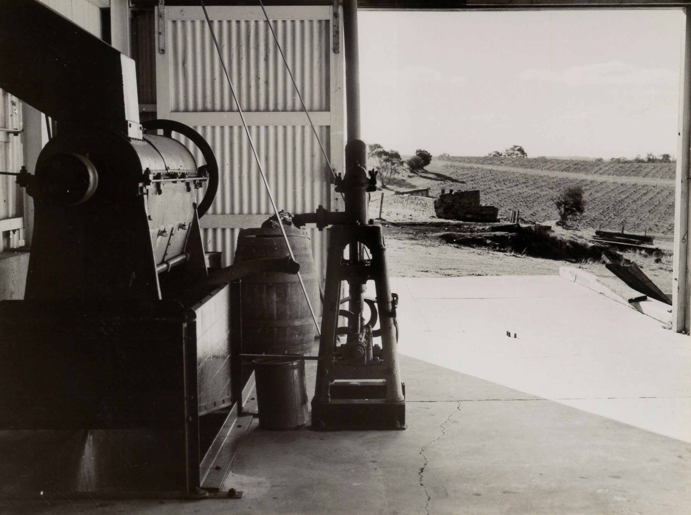 Grape Mills and Must Pump at Springton Wines